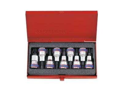 Набор торцевых насадок 1/2 torx king tony 4109pr