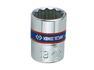 Торцевая головка KING TONY 233008M двенадцатигранная 8 мм 1/4" L=24мм