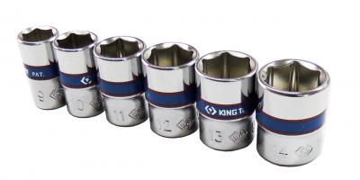 KINGTONY ГОЛОВКА ТОРЦЕВ. 233511M 1/4" 6гр. 11мм